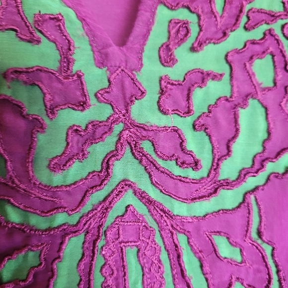 Kas New York Kurta Tunic Silk Blend Long Sleeve Size M - Picture 4 of 10